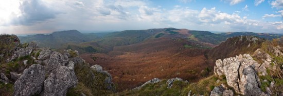 Panorama sa vrha Vranja